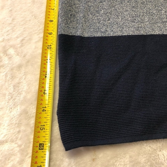 NORTHERN Reflections Ribbed Blue Tones Crew Neck Sweater Small - Picture 5 of 9